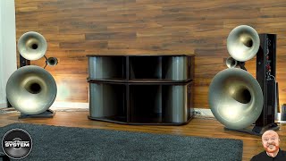 HORNS THE ULTIMATE HIFI SPEAKERS  NEW Avantgarde Acoustic TRIO G3 [upl. by Ardnohsed]