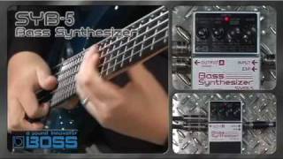 BOSS SYB5 Bass Synthesizer BOSS Sound Check [upl. by Ane]