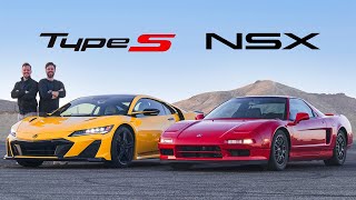 2022 Acura NSX Type S vs 1999 Acura NSX  The ULTIMATE Comparison  DRAG RACE [upl. by Adnoloy]