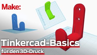 3DDruckDaten einfach in Tinkercad zeichnen EinsteigerTutorial [upl. by Keenan]