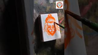 Bajrangbali❤️ bajrangbali mahaveer Drawing art Northbengalartacademy [upl. by Gereron]