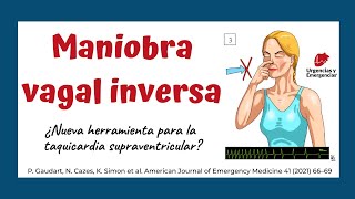 Maniobra vagal INVERSA 🙃 ¿Nueva herramienta para las taquicardias supraventriculares [upl. by Risteau301]