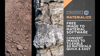 Materialize  FREE TOOL  Convert Images To Tileable 3D Materials Quick amp Easy [upl. by Ahset]