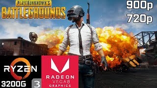 PUBG  Ryzen 3 3200G Vega 8 amp 8GB RAM [upl. by Enyrehtac]