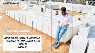 Makrana white marble tiles price Makrana white marble complete information White marble Marbles [upl. by Raine391]