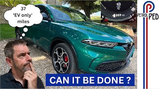 Alfa Romeo Tonale PHEV  EV Range Test  Is 37 miles possible   4K [upl. by Ihteerp747]