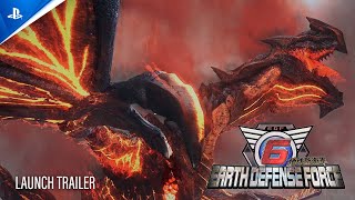 Earth Defense Force 6  Launch Trailer  PS5 amp PS4 Games [upl. by Atinihc]