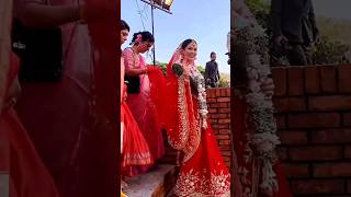 बिवाह गरिन शृङ्खलाले  Shrinkhala Khatiwada Marriage video 2023sambhav sirohiyanew video [upl. by Berstine]