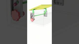 Mechanism Open Doordesign machine engineering mechanical [upl. by Llerred103]