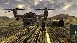 FALLOUT NEW VEGAS FLYABLE VERTIBIRD [upl. by Asirrom]