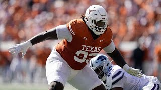 TVondre Sweat 2023 Full Season Highlights  Texas DL  2024 NFL Draft Prospect [upl. by Airasor809]