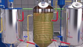 Cooking oil decolorization section cooking oil decolorization tank [upl. by Gigi]