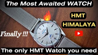 Exploring the Classic HMT Himalaya Watch  Vintage Timepiece Review  HMT Himalaya Watch  HMT Watch [upl. by Tobi]