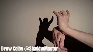 Dancing Person Hand Shadow Tutorial [upl. by Simon]