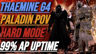 Lost Ark Paladin Gameplay  Thaemine Hard G4  9899 AP buff uptime [upl. by Ardnasxela]