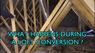 Opening Stages Of A Loft Conversion [upl. by Nehttam]