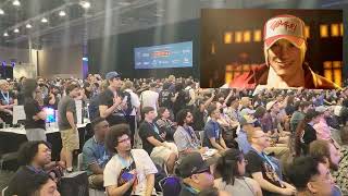 EVO 2024 Venue Audience Reaction  Street Fighter 6 Terry Bogard Announcement [upl. by Arateehc25]