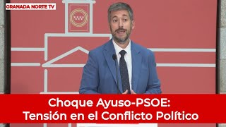 El Gobierno de Ayuso denuncia la postura del PSOEM sobre el conflicto político [upl. by Coats680]