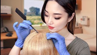 ASMR Doctor Scalp Check and Treatment [upl. by Rockwood]