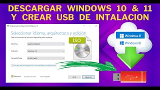 Descargar y Crear USB Instalacion Windows con Herramienta Microsfot  SOPTECO [upl. by Lauralee]