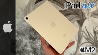 Apple iPad Air 11” chip M2  Unboxing and HandsOn [upl. by Dal497]