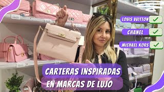 Carteras inspiradas de Marcas de Lujo ¿Valen la pena ¿Dónde las encuentro [upl. by Tarsuss161]