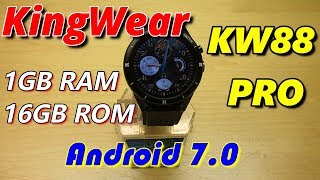 KingWear KW88 Pro Full Specifications and Features AnTuTu Test WiiWatch2 Add watchfaces [upl. by Harve]