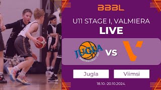 Jugla 2014 vs KK Viimsi 2014  BBBL Boys U11 [upl. by Otiv296]