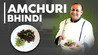 Amchuri Bhindi  Quick Bhindi Recipe  Chef Pankaj  Silly Monks [upl. by Russi]