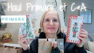 Haul Primark et CampA  Vêtements et Noël 🎄 [upl. by Borman]