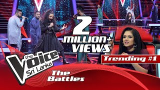 The Battles  Kasun LakinduPasindu V Janitha Nipun  Hey Ganaraya  The Voice Sri Lanka [upl. by Jeuz]