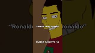 Respect Ronaldo For Nutmegging The Simpson🤯🤫 shorts football soccer [upl. by Roberto]