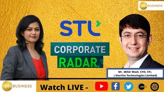 Sterlite Technologies CFO Mihir Modi On Q4 Results In Conversation With Neha Anand  Zee Business [upl. by Sirtimid]