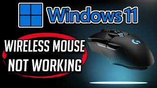 FIX Wireless Mouse Not Working Windows 11 [upl. by Annie18]