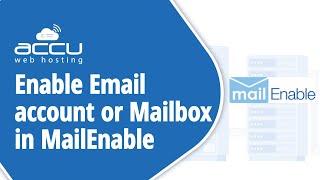 How To Enable An Email Account or Mailbox In MailEnable [upl. by Grinnell]