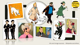 Tintin and all the related characters from The Adventures of Tintin by Hergé tintin [upl. by Nnylyt759]