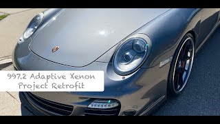 Porsche 997 turbo Vlog 005 NEW Wheels with 9972 Adaptive Xenon Headlights [upl. by Agon]