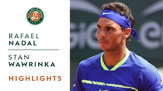 Rafael Nadal v Stan Wawrinka Highlights  Mens Final 2017 I RolandGarros [upl. by Hausner]