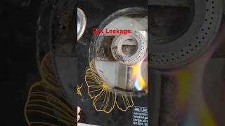 Gas Stove LeakageGas Leakagelearning knowledge shorts video viralshorts [upl. by Doroteya]