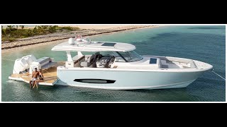 Unrivaled Luxury and Performance Regal 50 SAV SportYacht Text Chris 561 2851212 for Regal in FL [upl. by Niotna401]