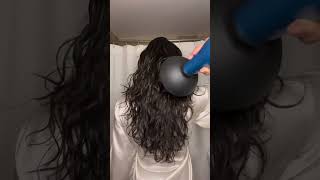 Diffusing Wavy Hair Tutorial  by sabrinawithlove [upl. by Fenwick386]