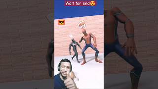 Spider vs venom 😎 spiderman marvel funny animation spidermannowayhome [upl. by Judenberg]