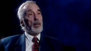 Christopher Lee discusses Gandalf Saruman and the Lord of the Rings Trilogy [upl. by Zippora]