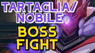 TartagliaNobile World Level 7  Boss Fight  GENSHIN IMPACT [upl. by Carrew]