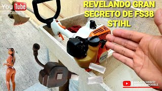 Falla común de Güiro Stihl Fs38 gran secreto revelado nunca mas la llevarás a repar [upl. by Belle]