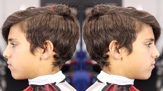 HAIRCUT TUTORIAL TAPER FADE COMBOVER [upl. by Shurwood]