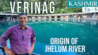 EP 6 Srinagar to Aharbal waterfall to Verinag Origin of Jhelum river Kashmir Tour season 2 [upl. by Norga]