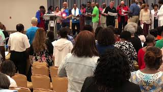 Jeffrey LaValley Gospel Music Workshop of America GMWA Atlanta 2018 quotOh Give Thanksquot [upl. by Eessej]