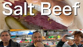 Best food Salt Beef Bagel ソルトビーフ London Trip episode3 ロンドン旅行 Beigel bake brick lane bakery イギリス グルメ [upl. by Ahlgren381]