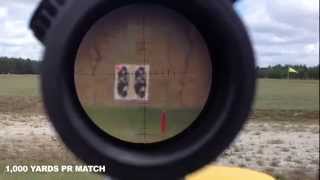 Precison Rifle Shooting  1000 yards Impact Wind [upl. by Leynwad]